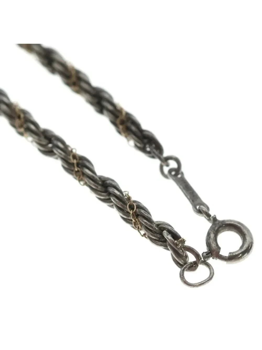 Tiffany & Co Twisted Chain Necklace Silver